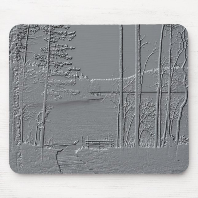 Mousepad "Metallic Nature" (Vorne)