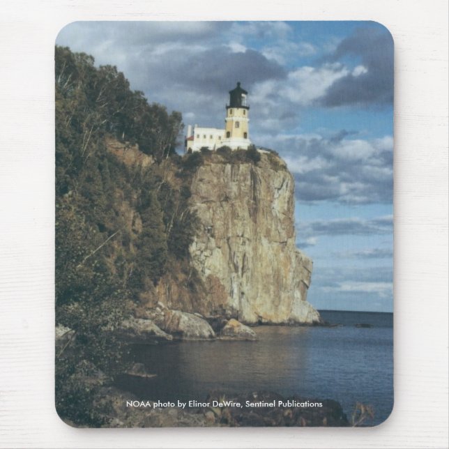 Mousepad/Minnesotas aufgeteilter Felsen-Leuchtturm Mousepad (Vorne)