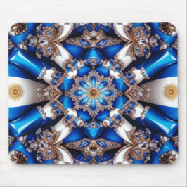 Mousepad mit argentinischem Farbdesign