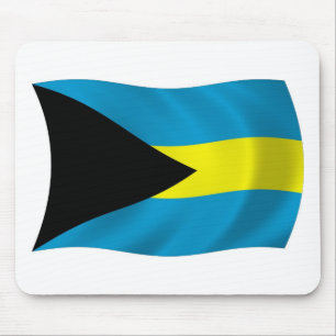Mousepad mit der Flagge Bahamas