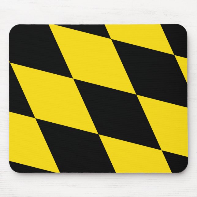 Mousepad mit der Flagge Münchens, Bayern (Vorne)