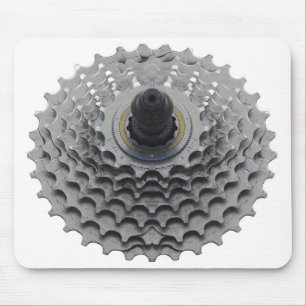 Mousepad mit Fahrrad-Kettenrad