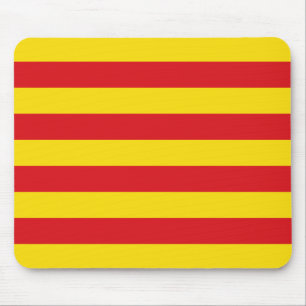 Mousepad mit Flagge Kataloniens