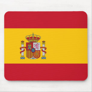Mousepad mit Flagge Spaniens