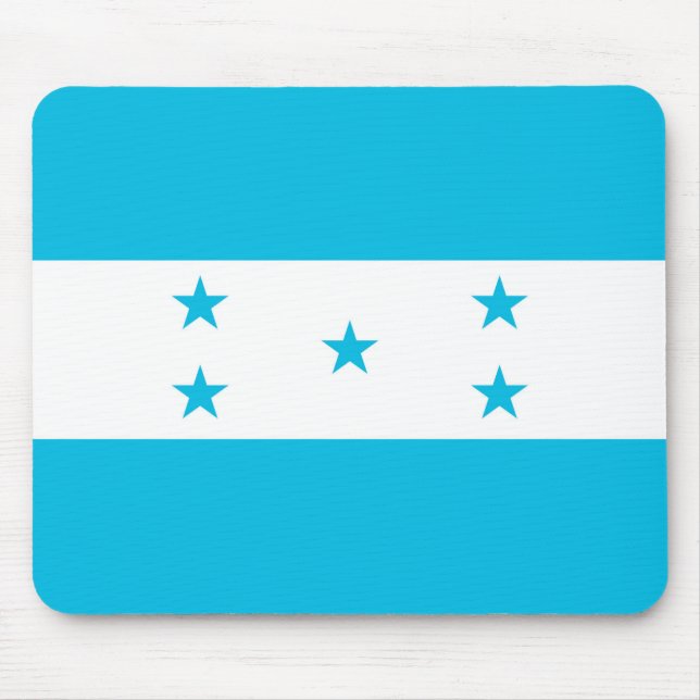 Mousepad mit Flagge von Honduras (Vorne)