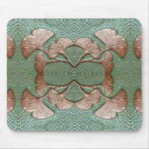 Mousepad mit Gingko-Druck