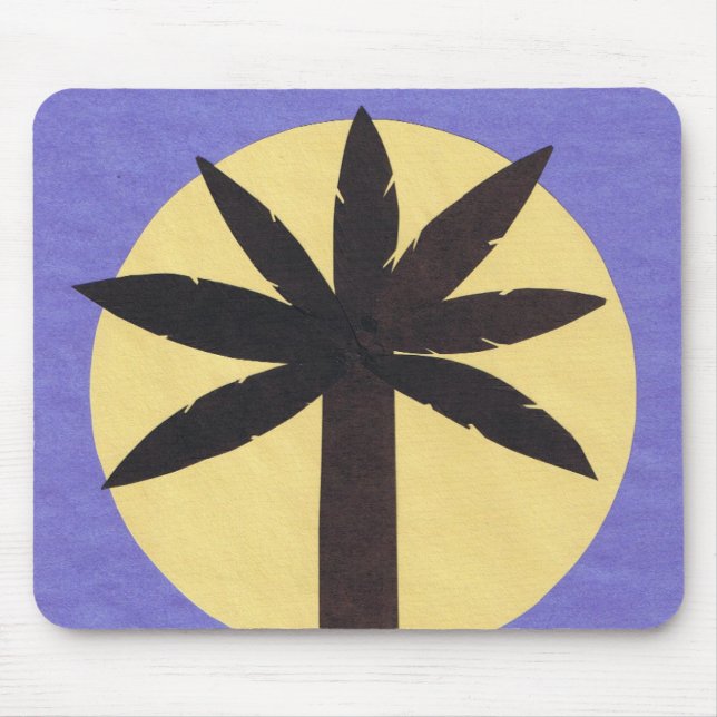Mousepad mit Palm Tree Design (Vorne)