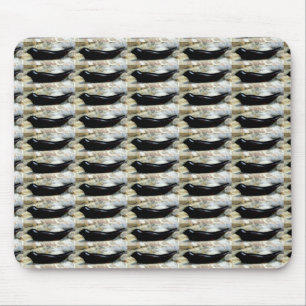 Mousepad mit schwarzen Siegeln