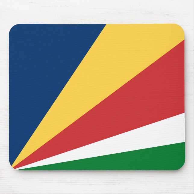 Mousepad mit seychellischer Farbgestaltung (Vorne)