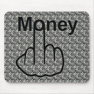 Mousepad Money Gedreht