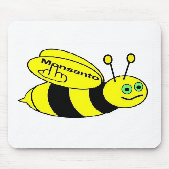 Mousepad Monsanto Bee Dreh (Vorne)