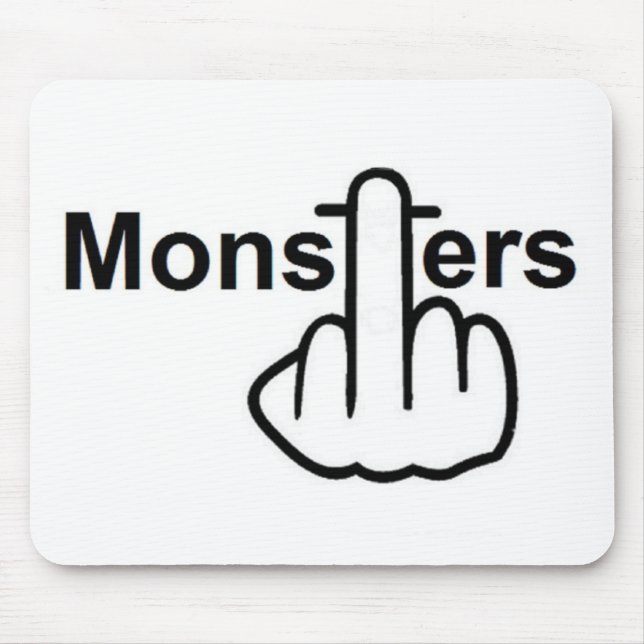 Mousepad Monster Drehe (Vorne)