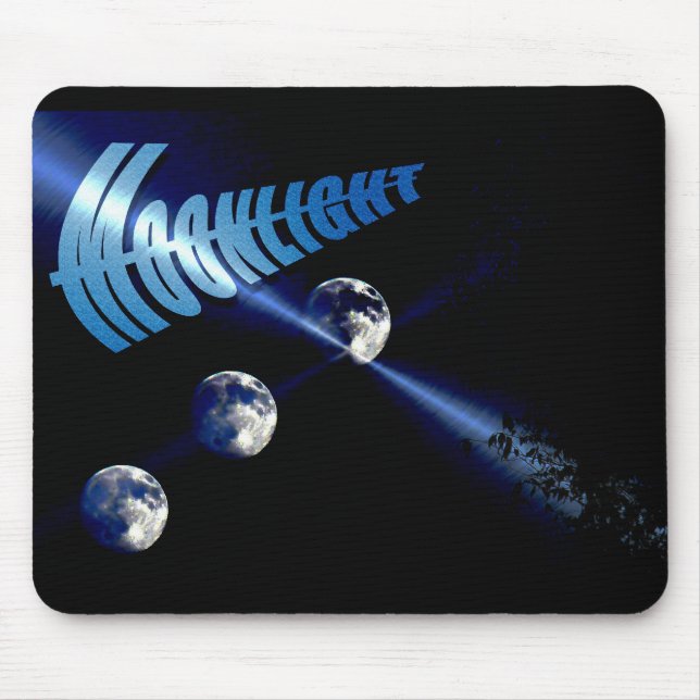 Mousepad Moonlight Design (Vorne)