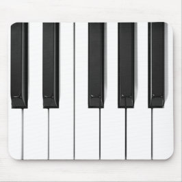 Mousepad-Mousepad für Schwarz/Weiß-Piano-Tastatur Mousepad