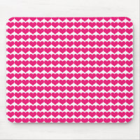 Mousepad (Mousepad), Niedliches rosa Herz