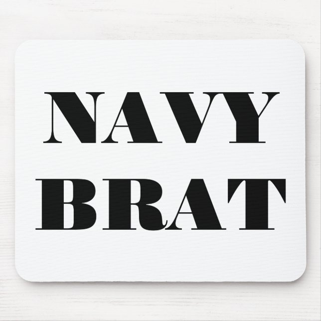 Mousepad Navy Brat (Vorne)