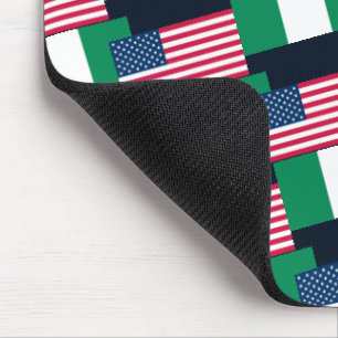 Mousepad, nigerianisch und amerikanisch mousepad