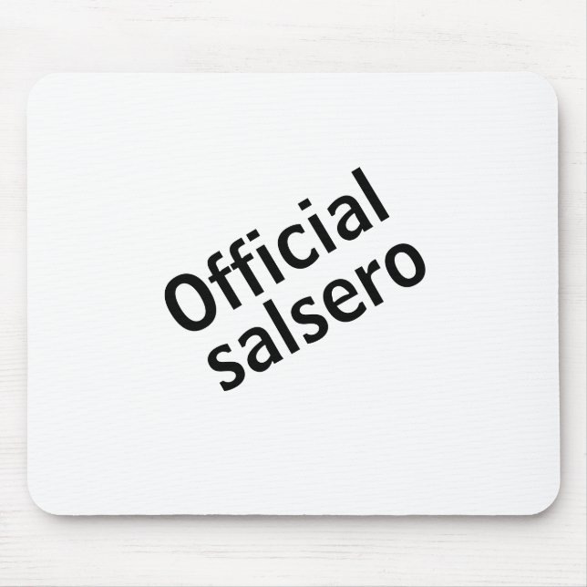 Mousepad oficial Salsero (Vorne)