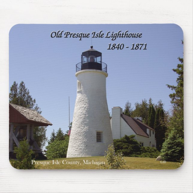 Mousepad Old Presque Isle Lighthouse (Vorne)