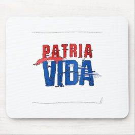 Mousepad Patria y vida