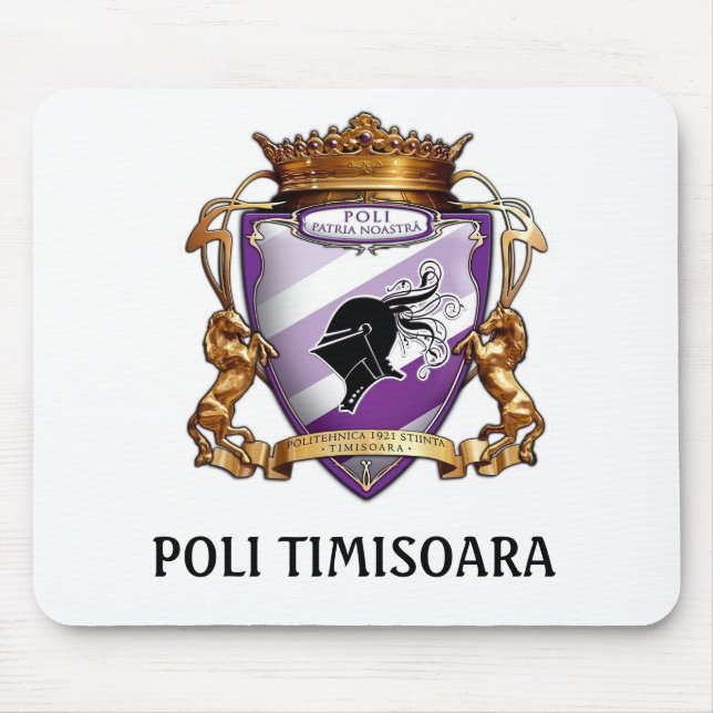 Mousepad POLI TIMISOARA (Vorne)