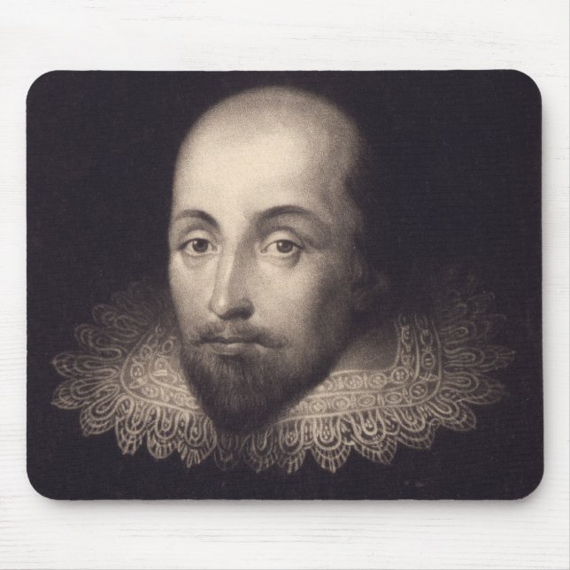 Mousepad "Portrait of Shakespeare" (Vorne)