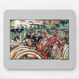 Mousepad "Red Bicycles"