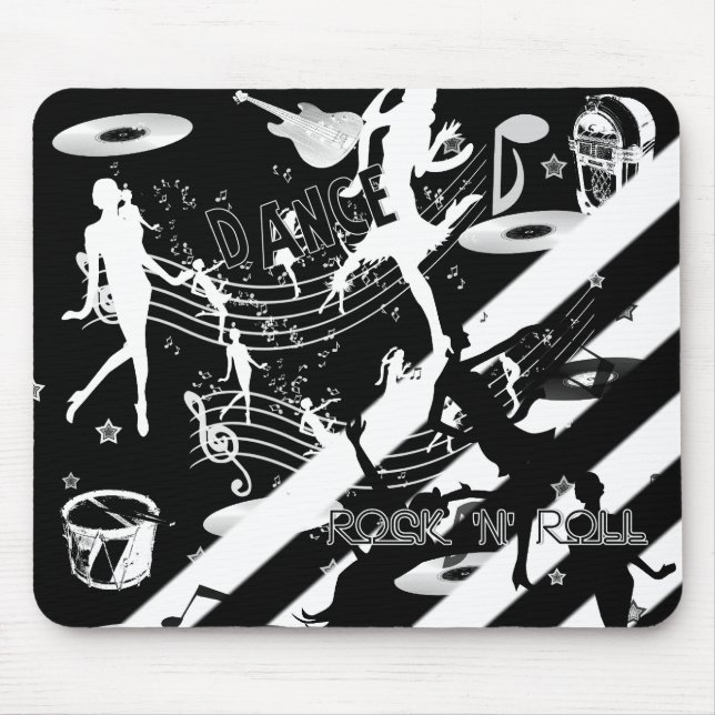 Mousepad Rock 'N' Roll Dance (Vorne)