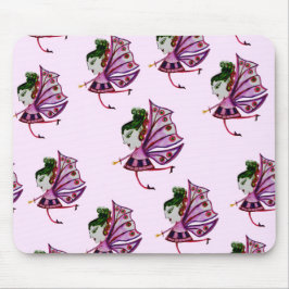 Mousepad rosa Pilzfeen Design