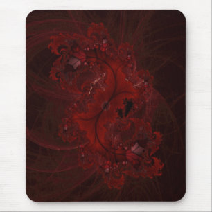 Mousepad Rotes Fraktal