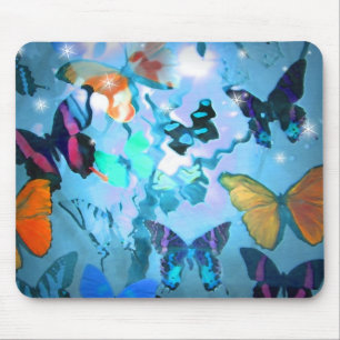 Mousepad, Schmetterlingshimmel Mousepad