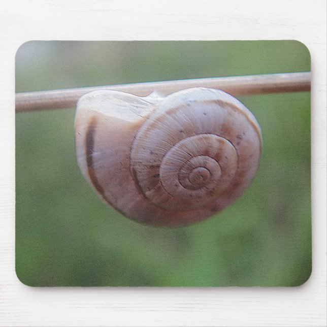 Mousepad Schnecke am Stäbchen (Vorne)