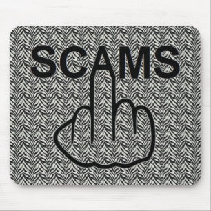 Mousepad-Schrecken Gedreht Mousepad