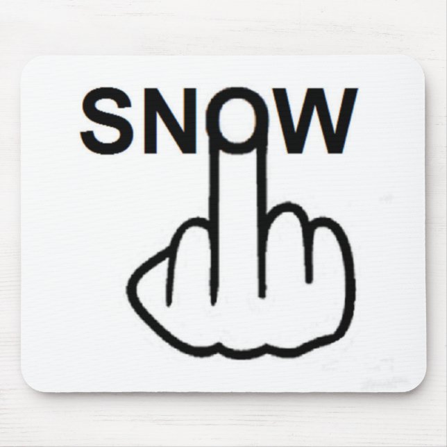 Mousepad Snow Dreh (Vorne)