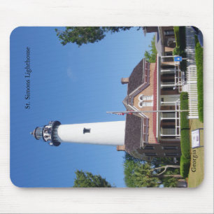 Mousepad St. Simons Lighthouse