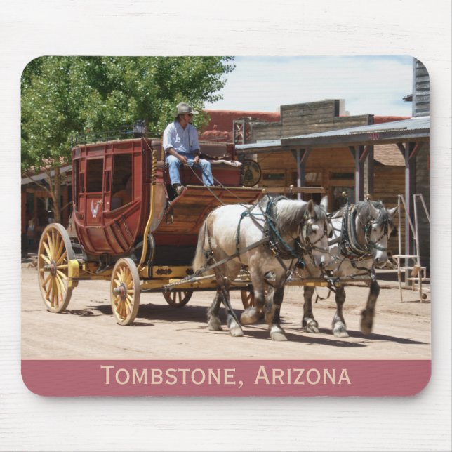 Mousepad: Stagecoach-Fahrt #2 Mousepad (Vorne)