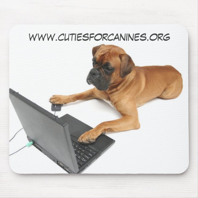 Mousepad Süssen für Hunde (Vorne)