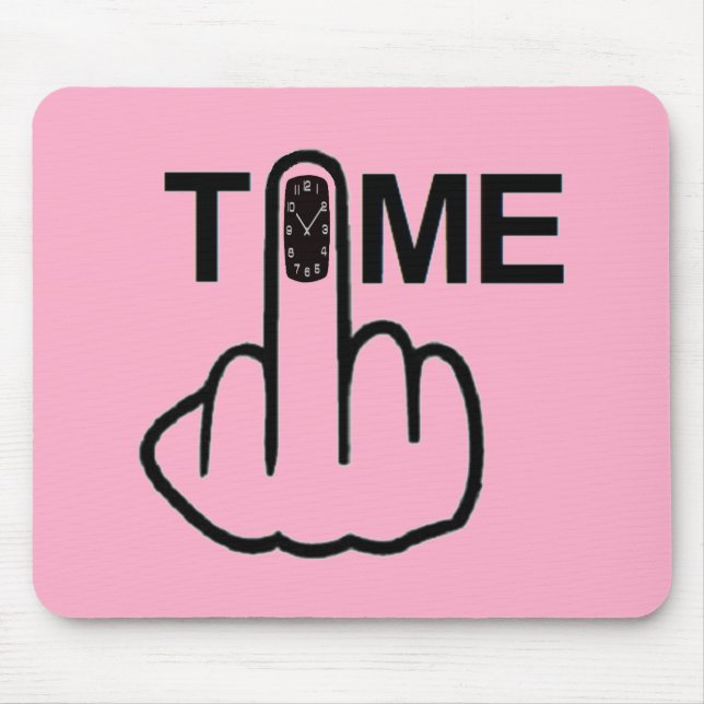 Mousepad Time Gedreht (Vorne)