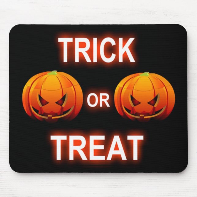Mousepad Trick oder Treat Pumpkins (Vorne)