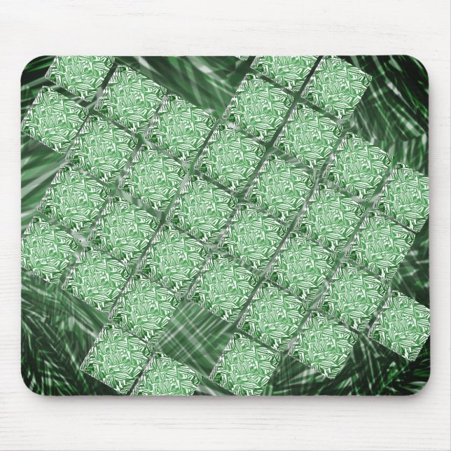 MousePad verde oliva com quadros 'Faltando' (Vorne)