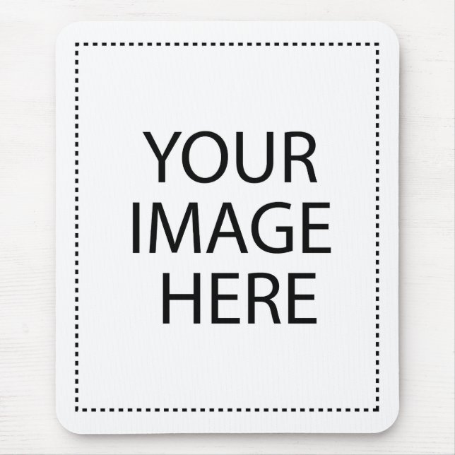 Mousepad Vertikale-Schablone (Vorne)