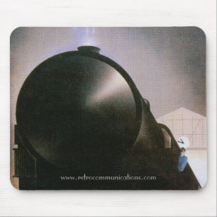 Mousepad - Vintages französisches Bahnposter