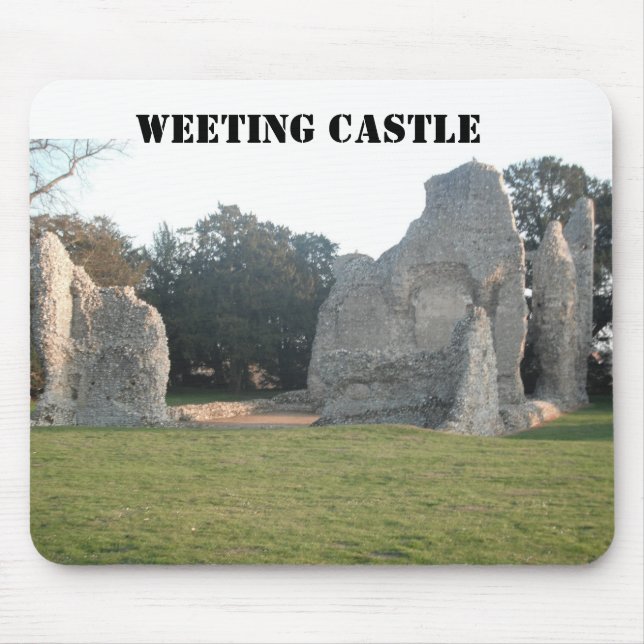 Mousepad Weeting Castle Weeting Norfolk England (Vorne)