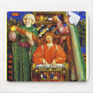 Mousepad: Weihnachten Carol - durch Rossetti Mousepad