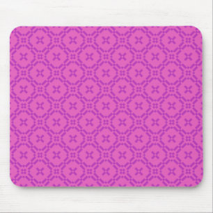 Mousepad: Welsh Tapestry Pattern, rosa Mousepad