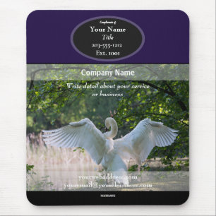 Mousepad White swan - HAMbyWG