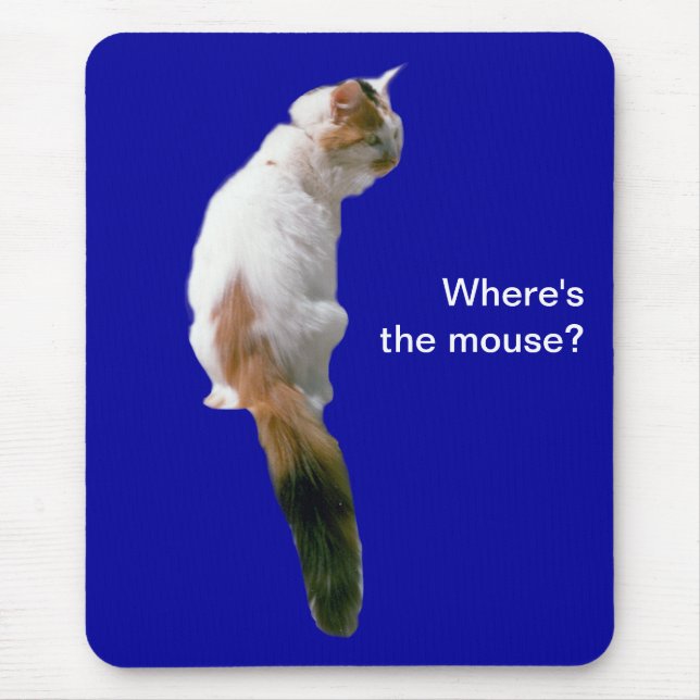 Mousepad - Wo ist die Maus? (Vorne)