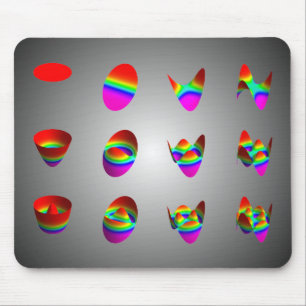 mousepad, Zernike Tabelle 3 x 4 Mousepad