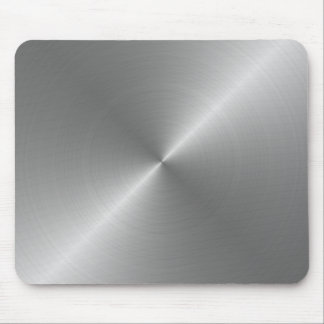 Mousepads mit silberner metallischer