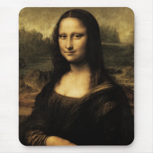 Mousepads Vintag Art Monalisa (Vorne)